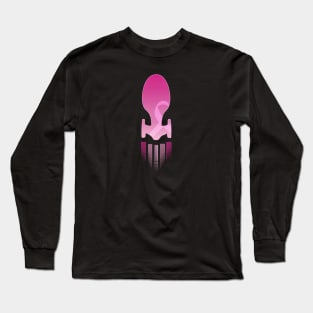 Fanart for the Cure - Voyager in Pink II Long Sleeve T-Shirt